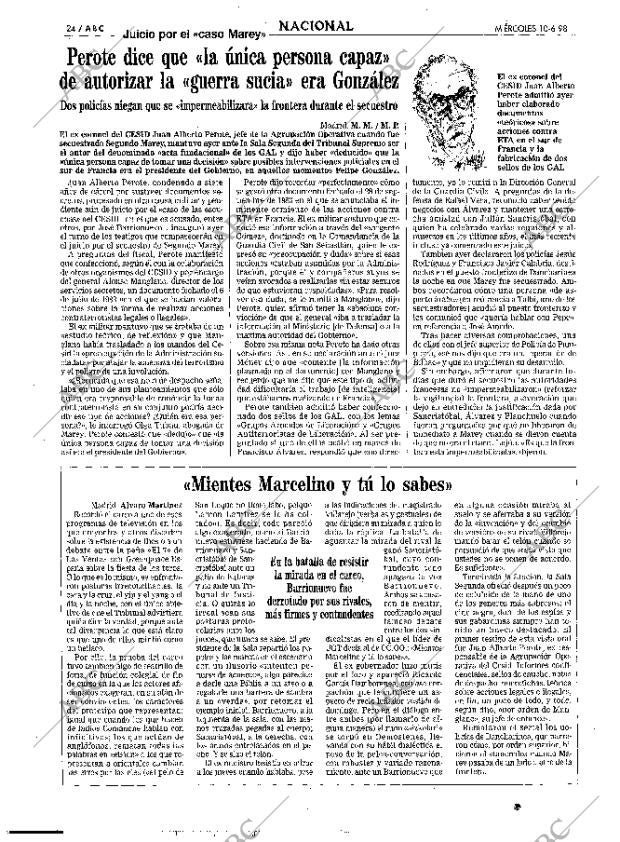 ABC SEVILLA 10-06-1998 página 24