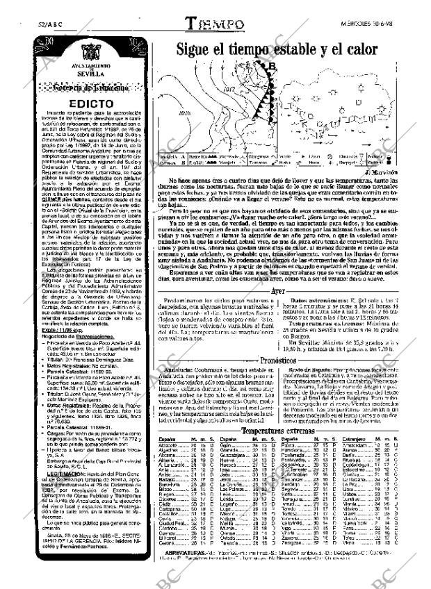 ABC SEVILLA 10-06-1998 página 52