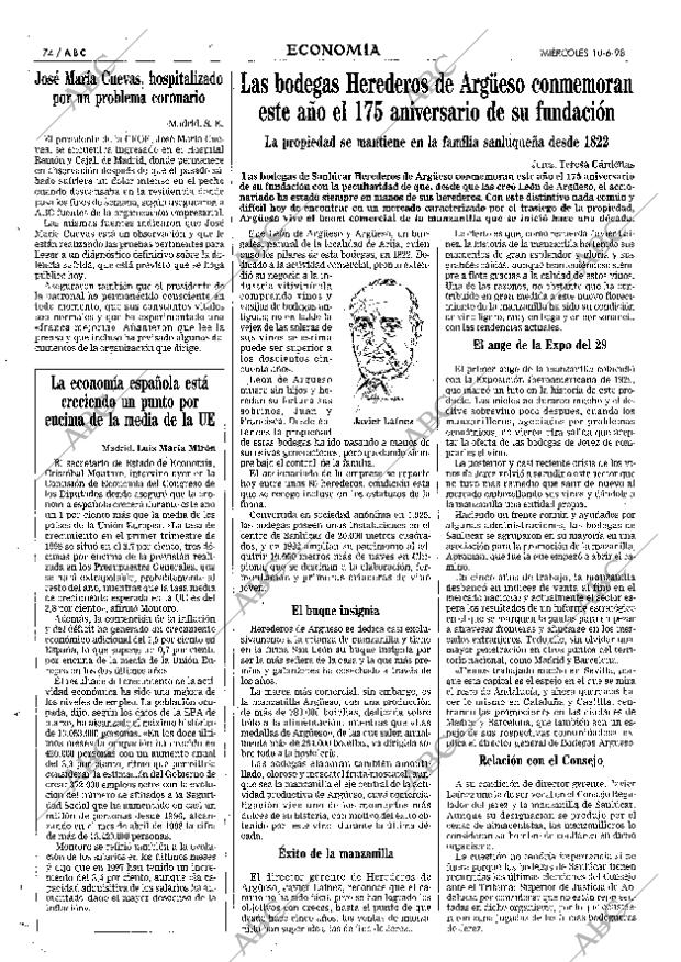 ABC SEVILLA 10-06-1998 página 74