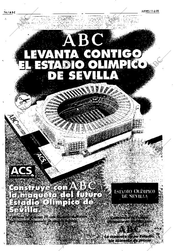 ABC SEVILLA 11-06-1998 página 74