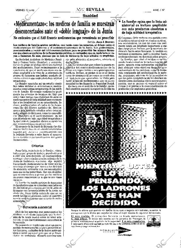 ABC SEVILLA 12-06-1998 página 57