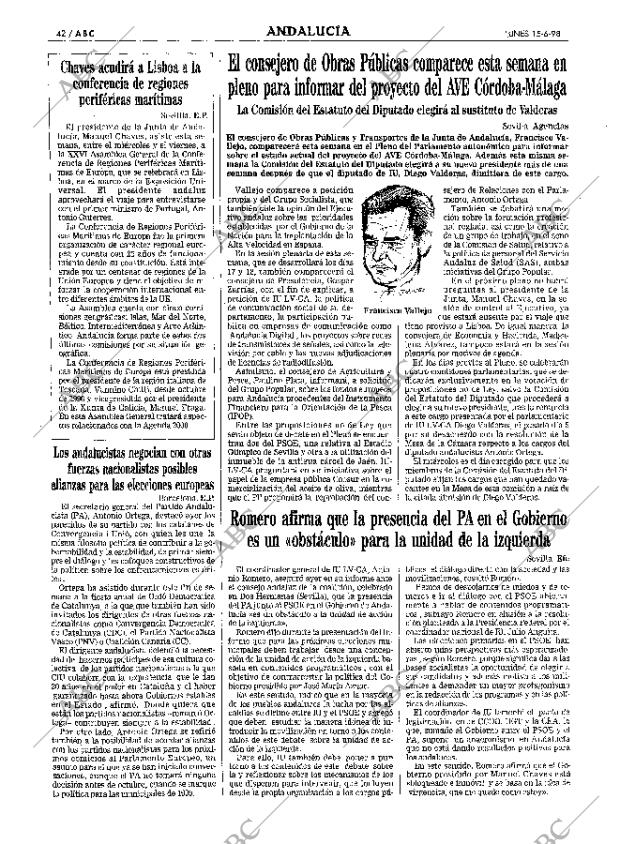 ABC SEVILLA 15-06-1998 página 42