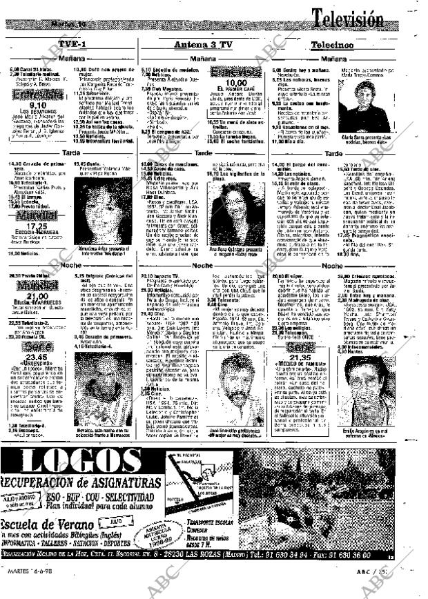 ABC MADRID 16-06-1998 página 151