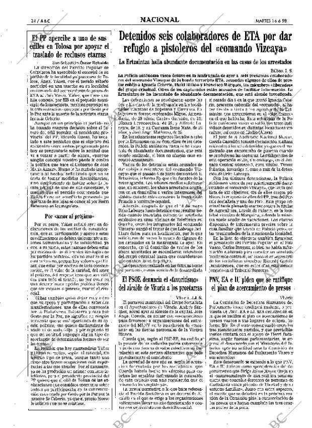 ABC MADRID 16-06-1998 página 24