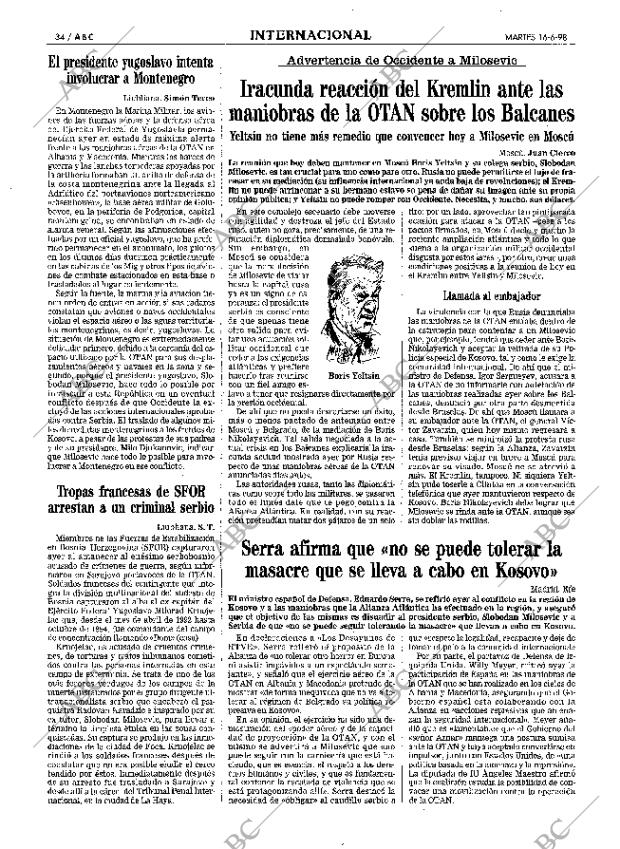 ABC MADRID 16-06-1998 página 34