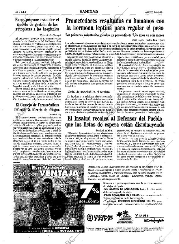 ABC MADRID 16-06-1998 página 62