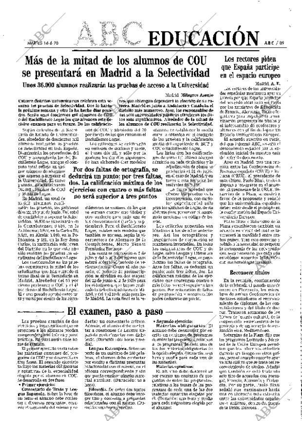 ABC MADRID 16-06-1998 página 89