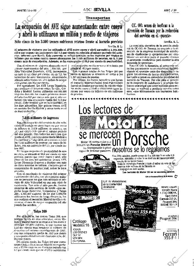 ABC SEVILLA 16-06-1998 página 59