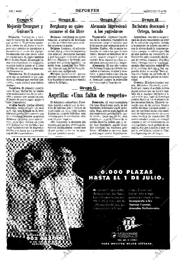 ABC MADRID 17-06-1998 página 100