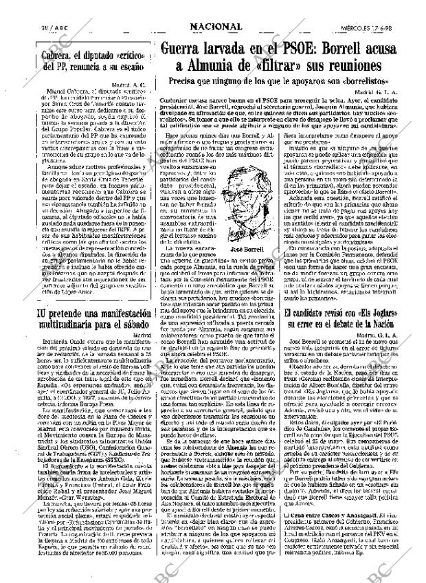 ABC MADRID 17-06-1998 página 28