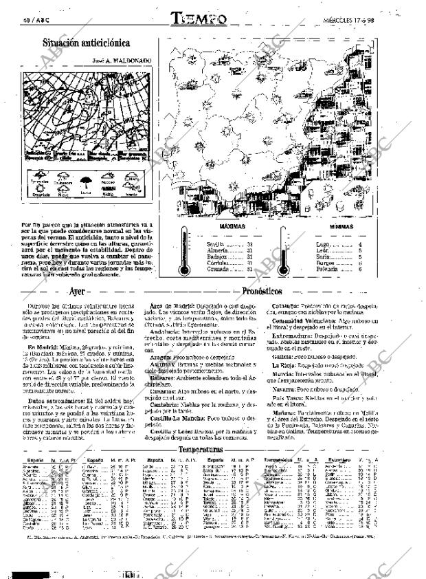 ABC MADRID 17-06-1998 página 68