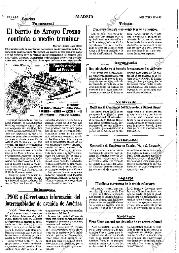 ABC MADRID 17-06-1998 página 78