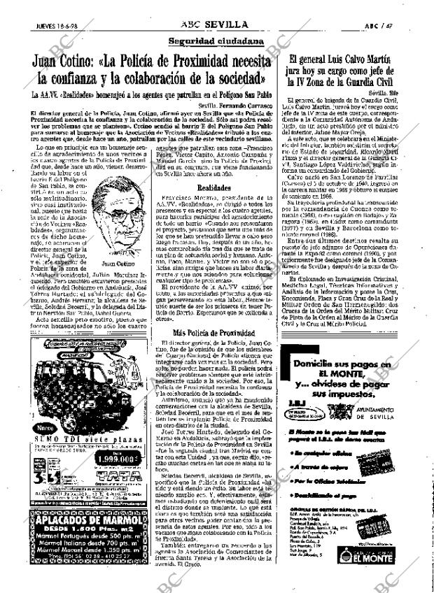ABC SEVILLA 18-06-1998 página 47