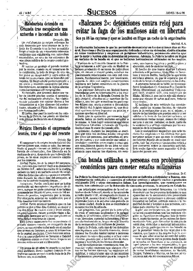 ABC SEVILLA 18-06-1998 página 62
