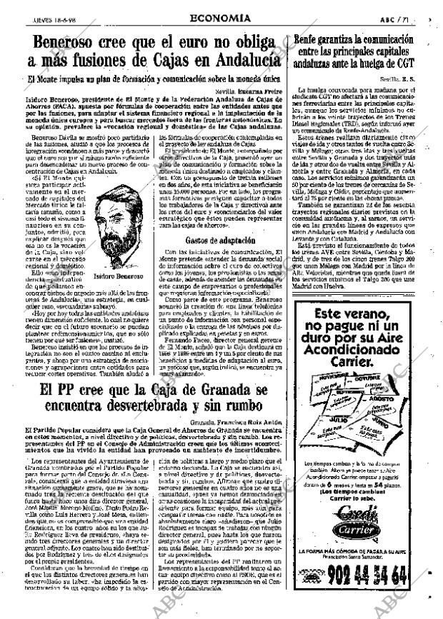 ABC SEVILLA 18-06-1998 página 71