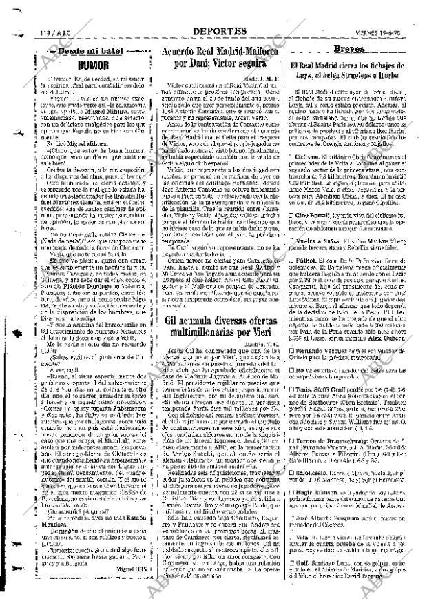 ABC MADRID 19-06-1998 página 118