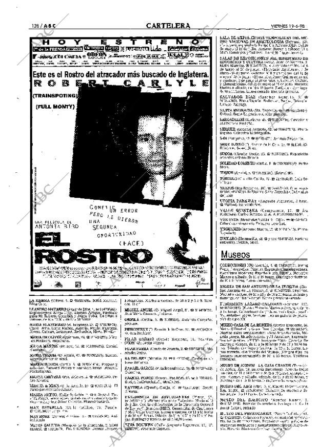 ABC MADRID 19-06-1998 página 128