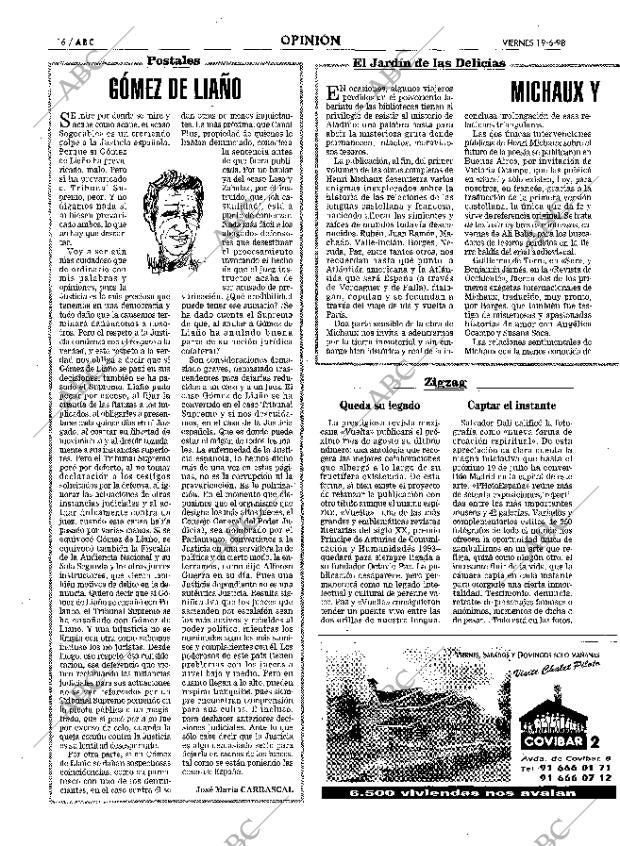 ABC MADRID 19-06-1998 página 16