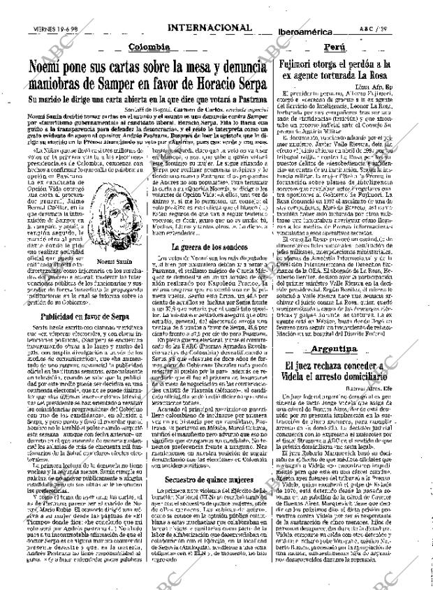 ABC MADRID 19-06-1998 página 39