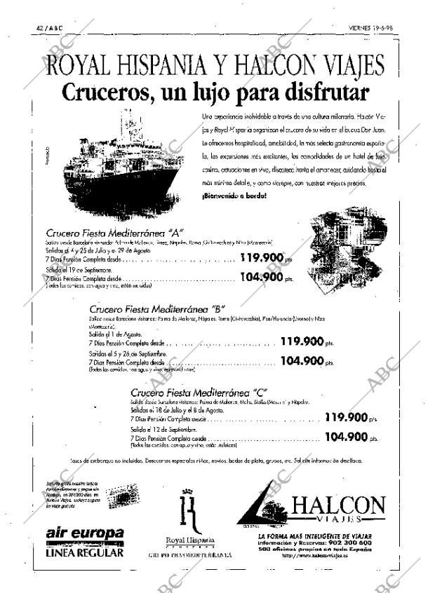 ABC MADRID 19-06-1998 página 42