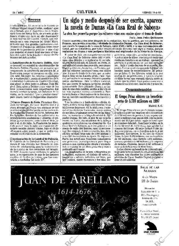ABC MADRID 19-06-1998 página 56
