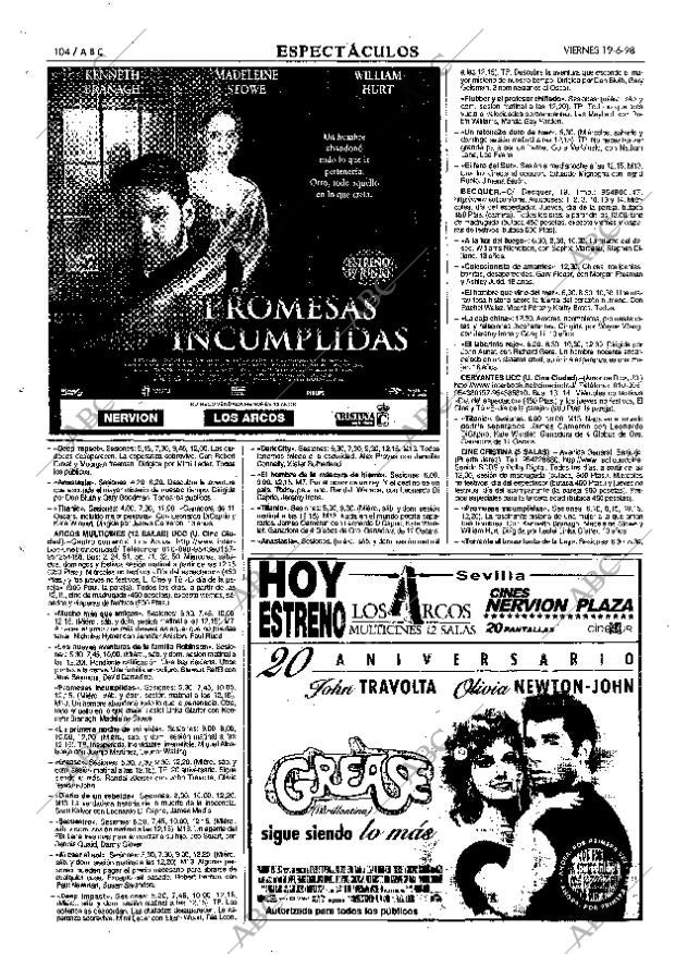 ABC SEVILLA 19-06-1998 página 104