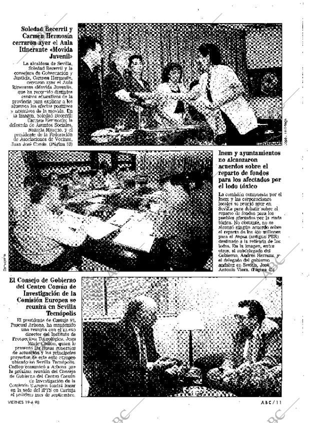 ABC SEVILLA 19-06-1998 página 11