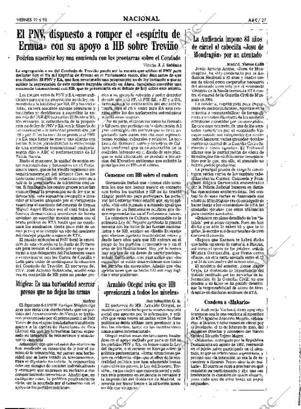 ABC SEVILLA 19-06-1998 página 27