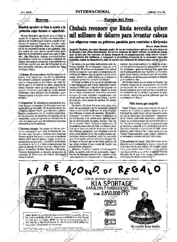 ABC SEVILLA 19-06-1998 página 34