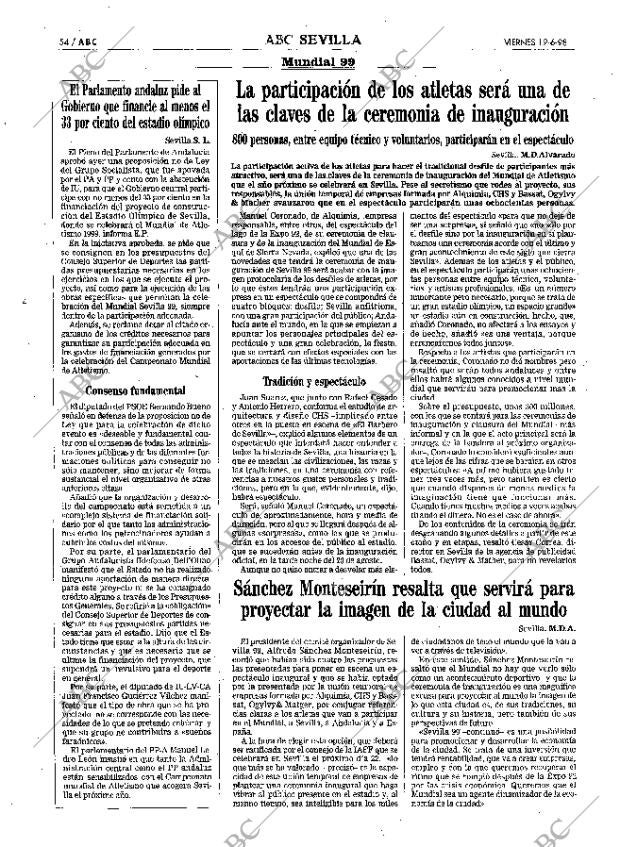 ABC SEVILLA 19-06-1998 página 54