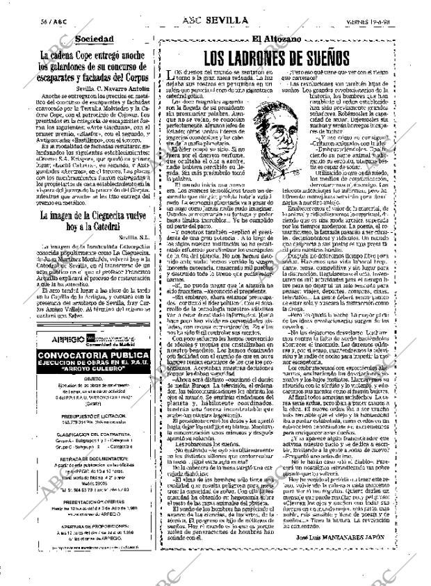 ABC SEVILLA 19-06-1998 página 56