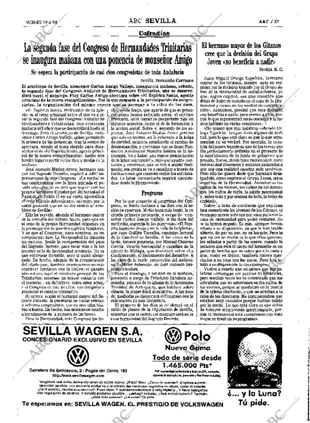 ABC SEVILLA 19-06-1998 página 57