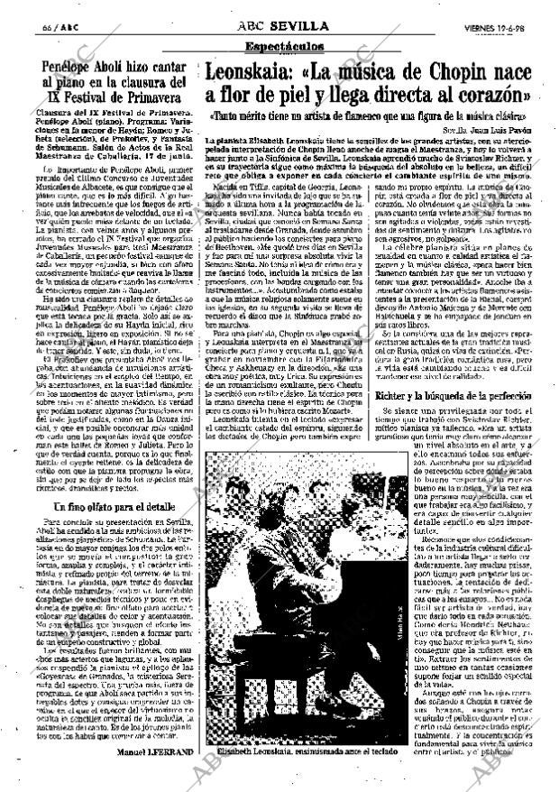 ABC SEVILLA 19-06-1998 página 66