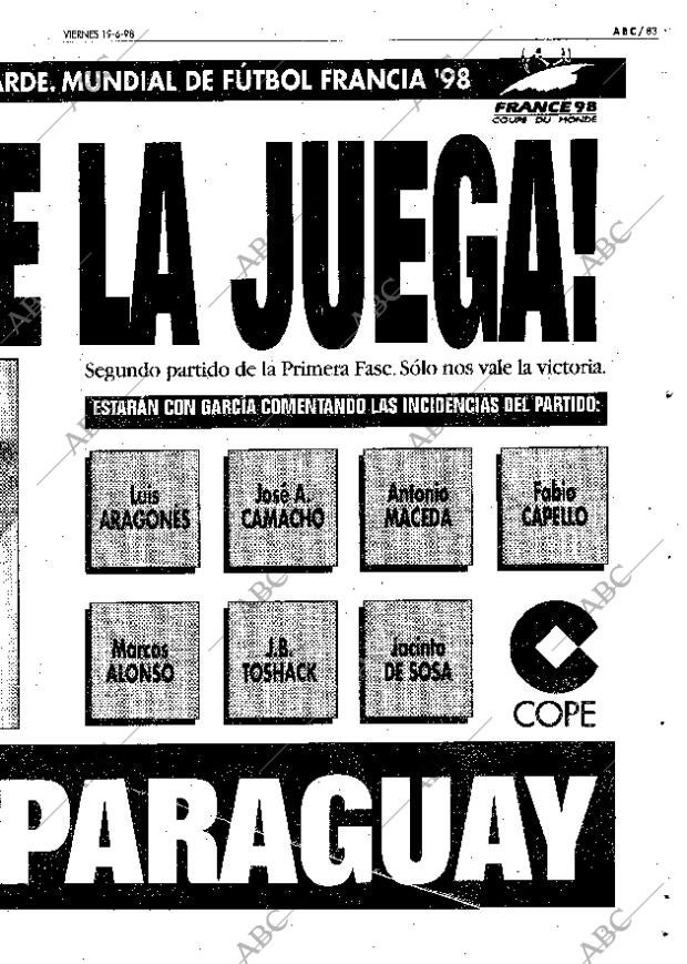 ABC SEVILLA 19-06-1998 página 83