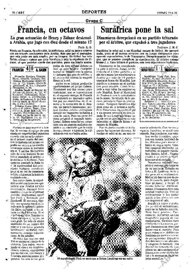 ABC SEVILLA 19-06-1998 página 90