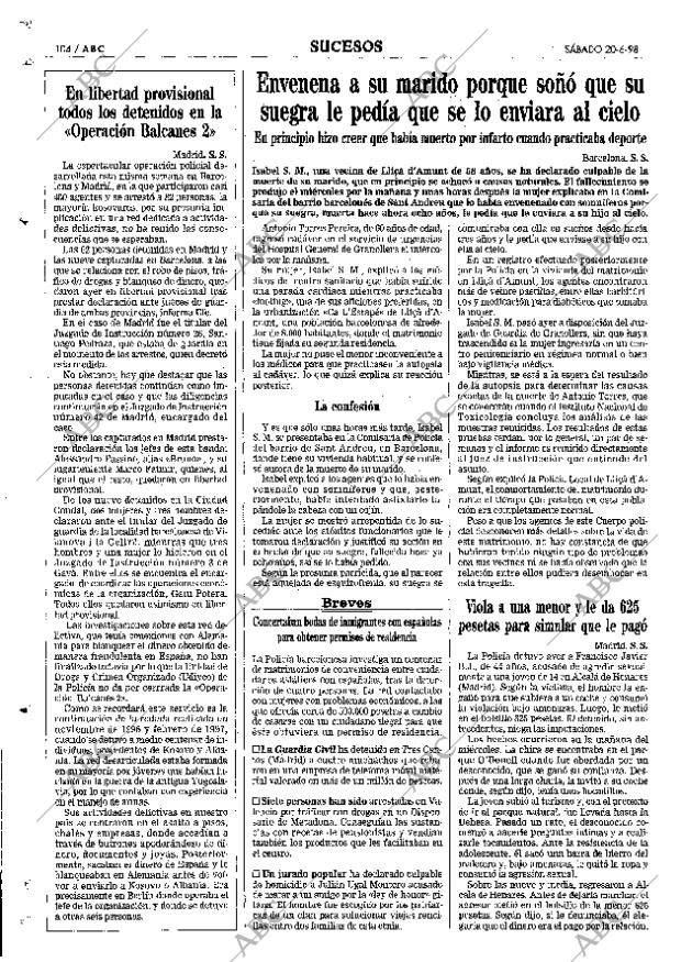 ABC MADRID 20-06-1998 página 104