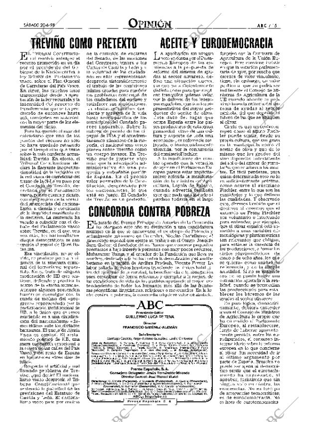 ABC MADRID 20-06-1998 página 15