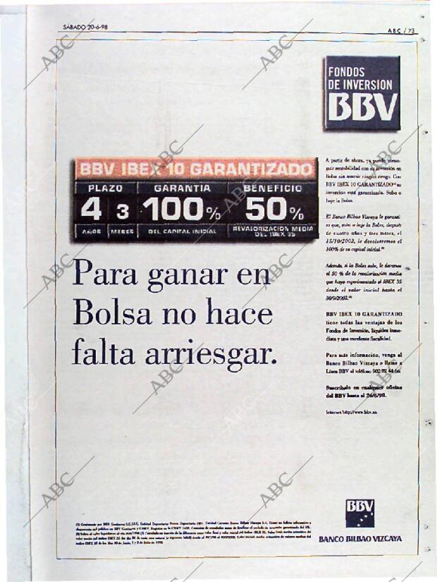 ABC MADRID 20-06-1998 página 73