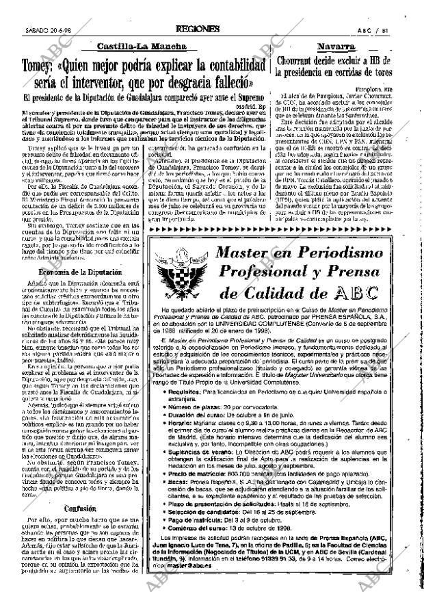 ABC MADRID 20-06-1998 página 81