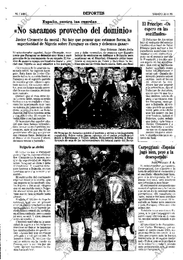 ABC MADRID 20-06-1998 página 90