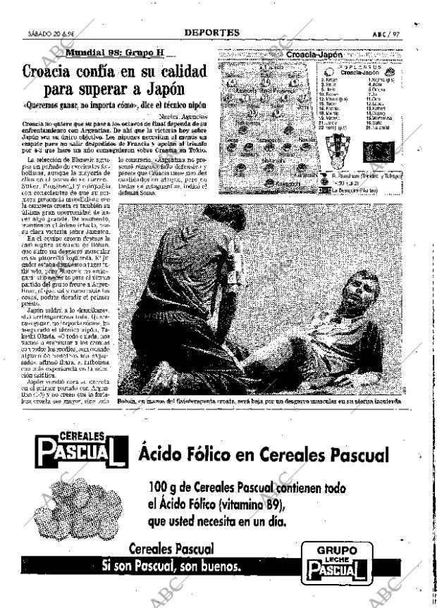 ABC MADRID 20-06-1998 página 97