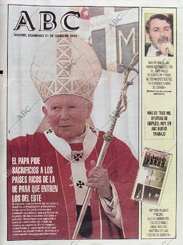 ABC MADRID 21-06-1998 página 1
