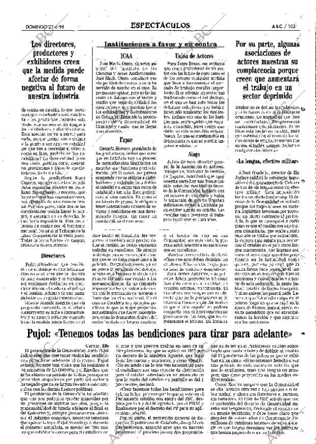 ABC MADRID 21-06-1998 página 103