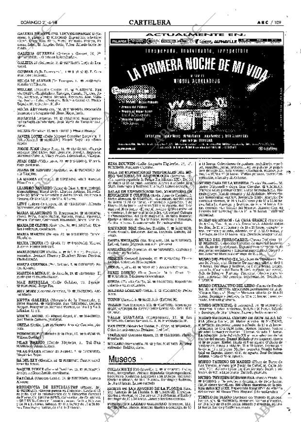 ABC MADRID 21-06-1998 página 109