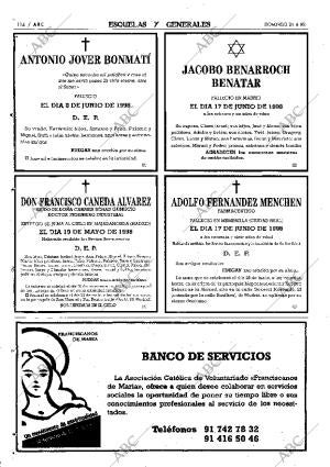 ABC MADRID 21-06-1998 página 114