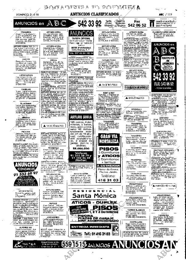 ABC MADRID 21-06-1998 página 119