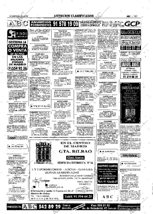 ABC MADRID 21-06-1998 página 123