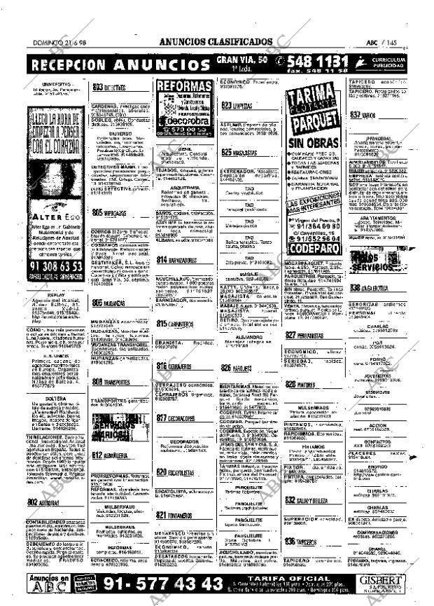 ABC MADRID 21-06-1998 página 145