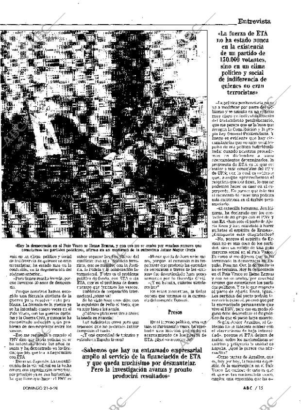 ABC MADRID 21-06-1998 página 15