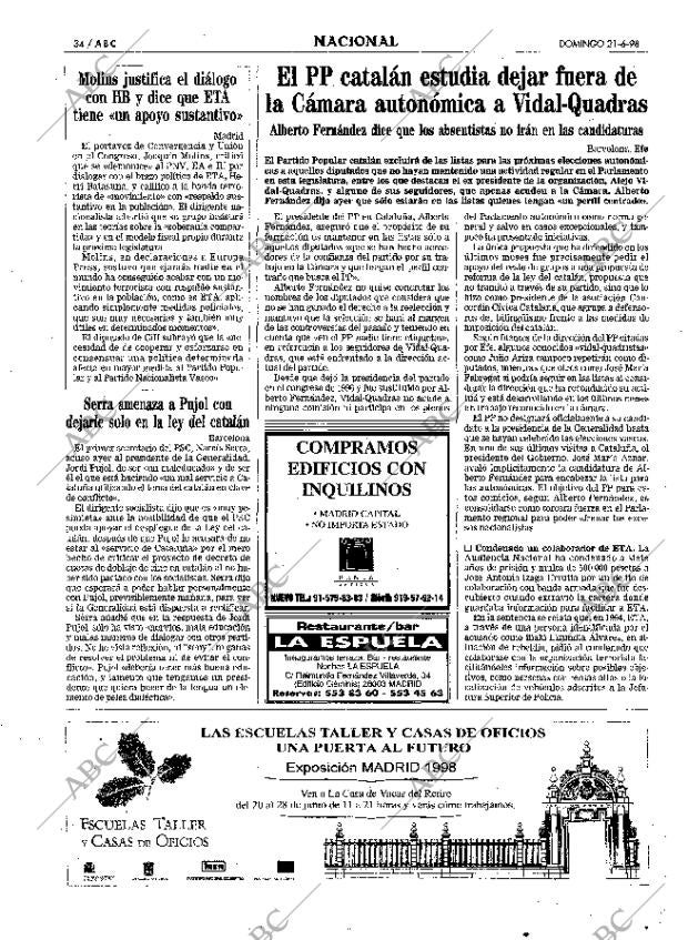 ABC MADRID 21-06-1998 página 34